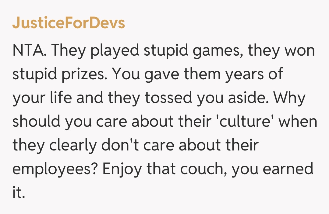 Comentariu de la JusticeForDevs