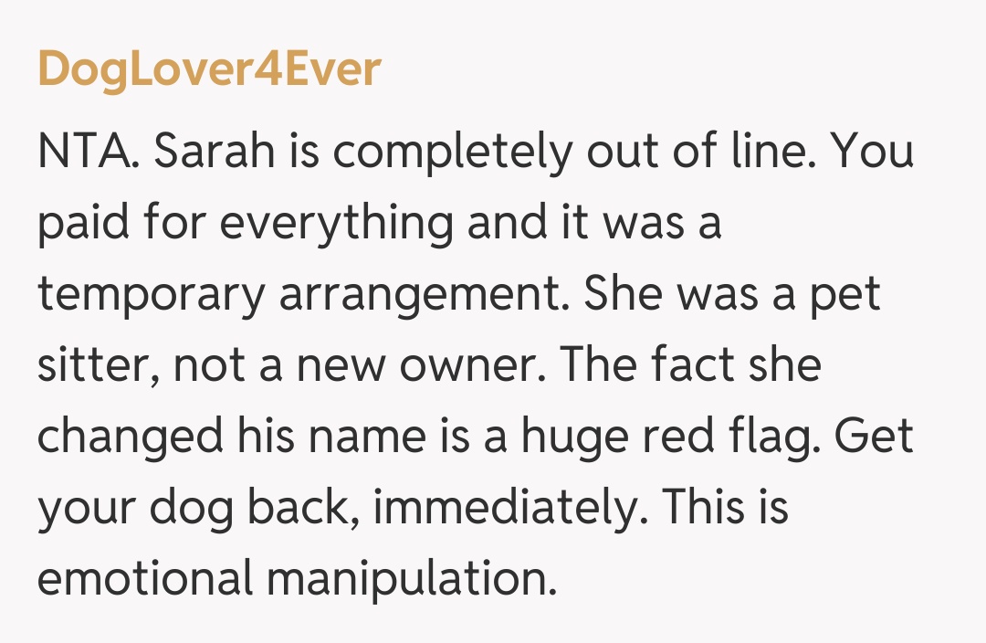 Comentariu de la DogLover4Ever