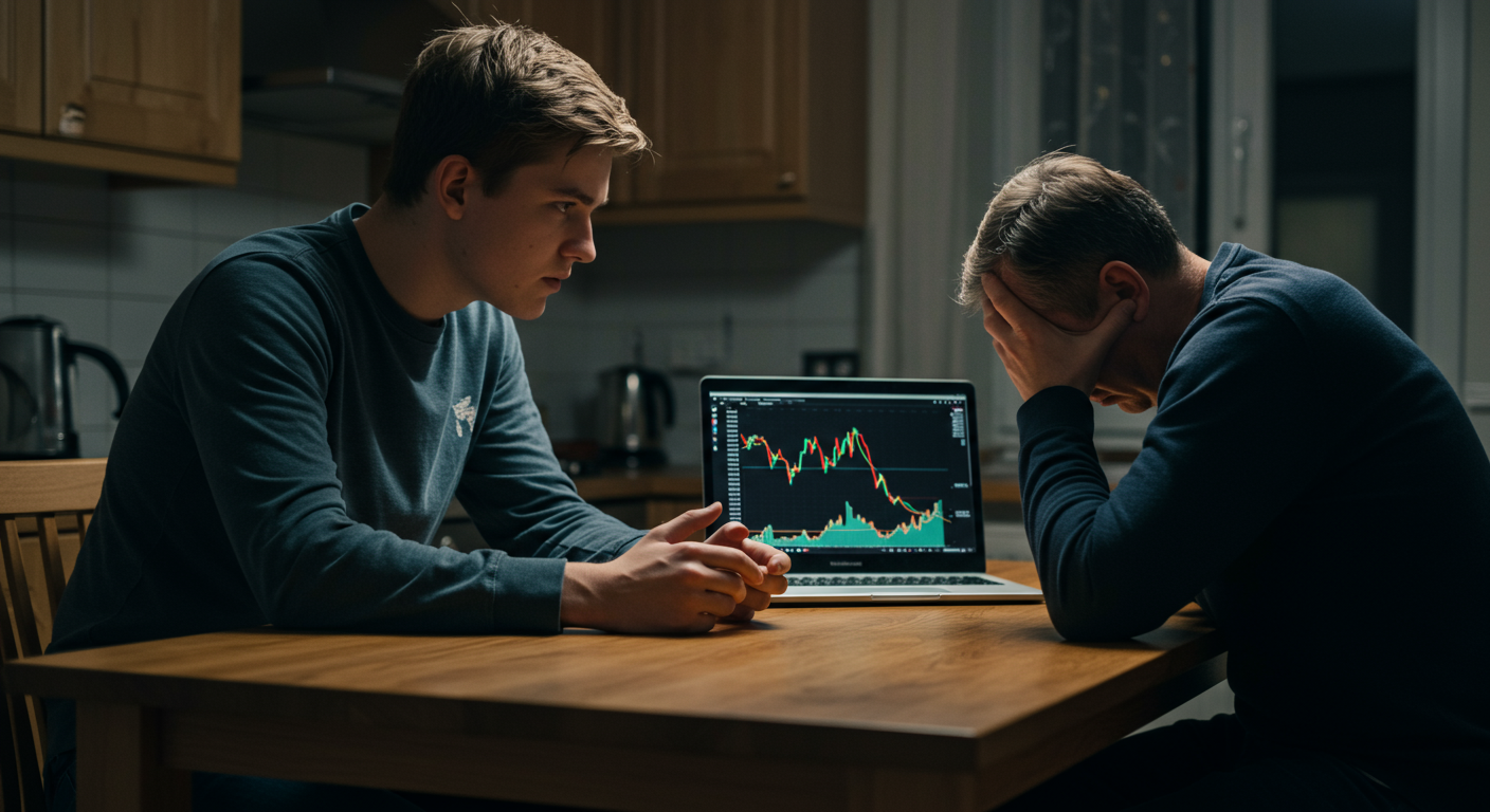 This teen called his dad a loser after finding out the college fund he was promised was lost in the stock market