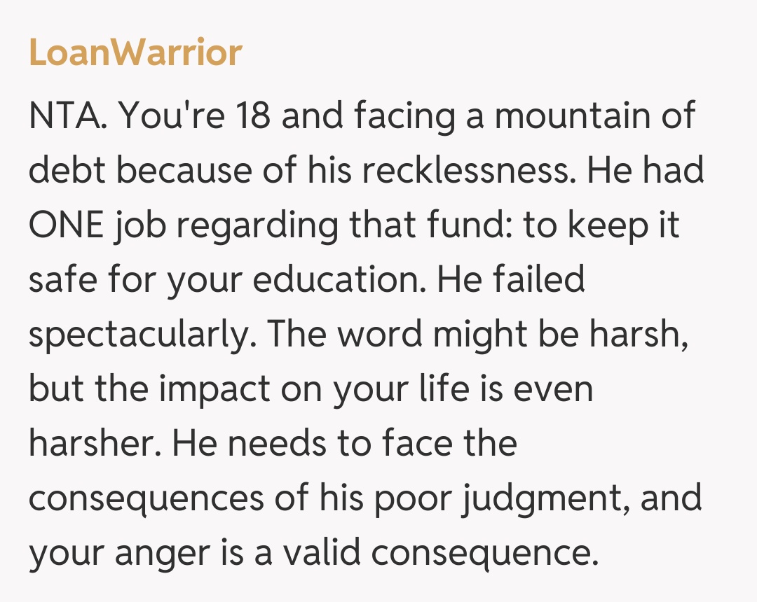 Comentariu de la LoanWarrior