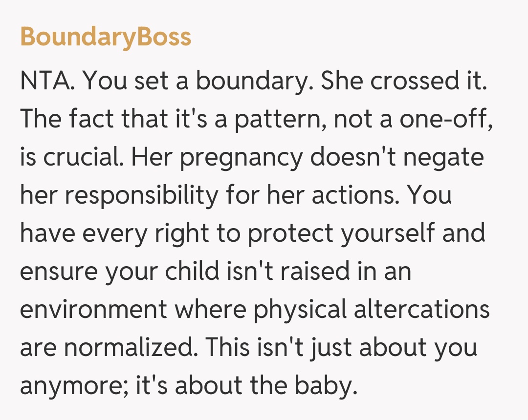 Comentariu de la BoundaryBoss