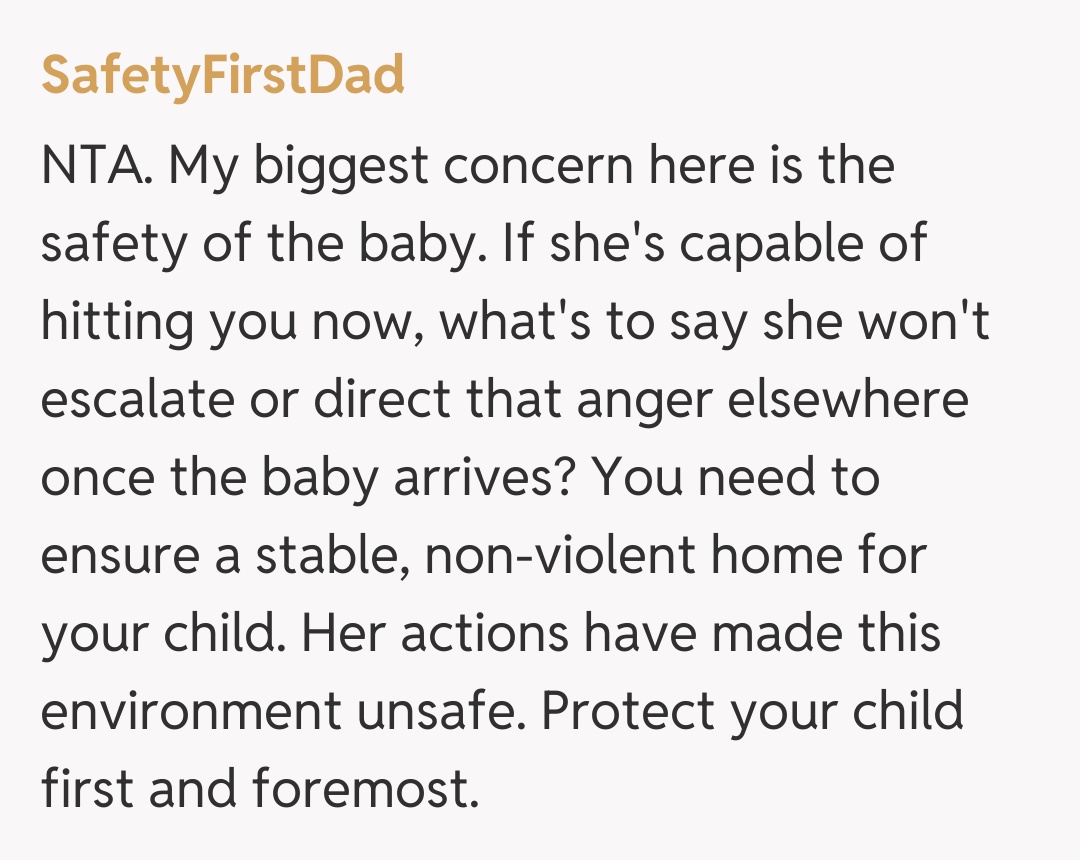 Comentariu de la SafetyFirstDad