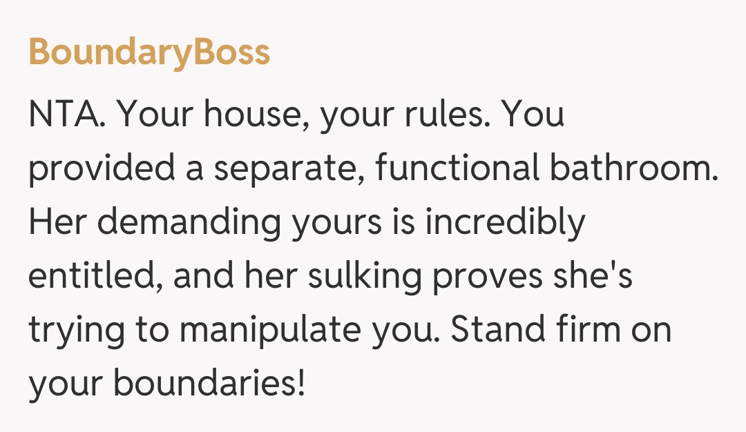 Comentariu de la BoundaryBoss