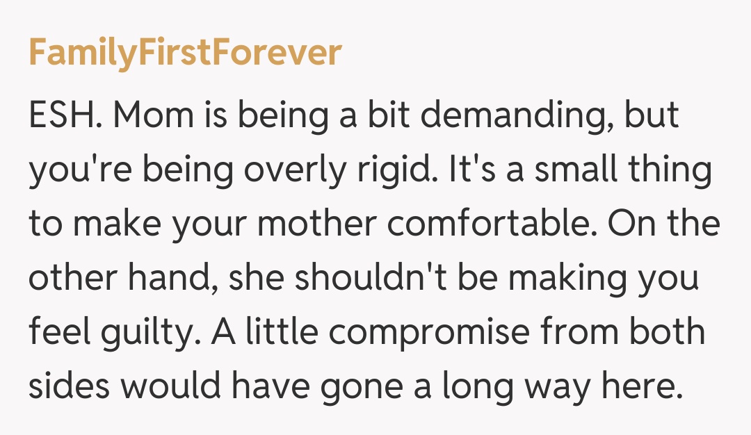 Comentariu de la FamilyFirstForever