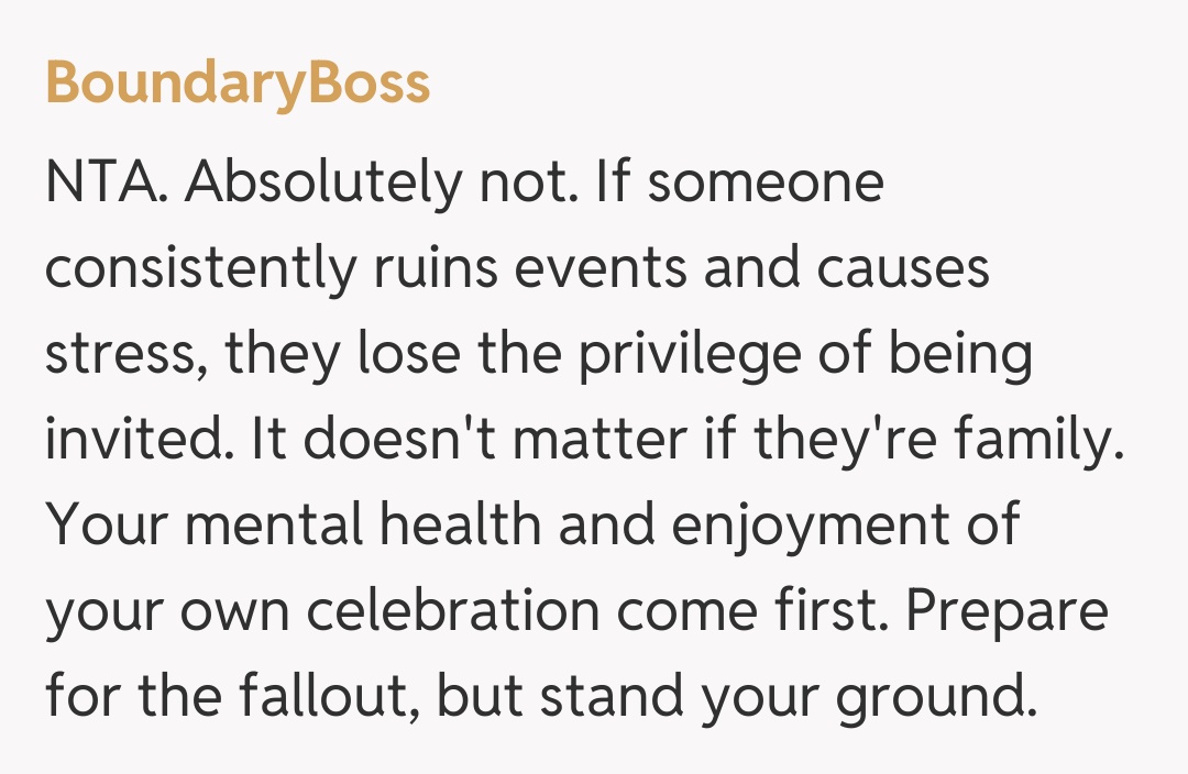 Comentariu de la BoundaryBoss