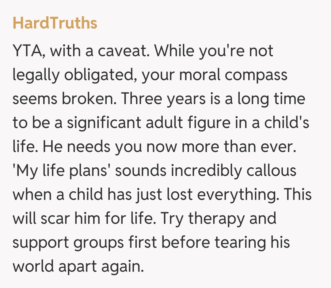 Comentariu de la HardTruths