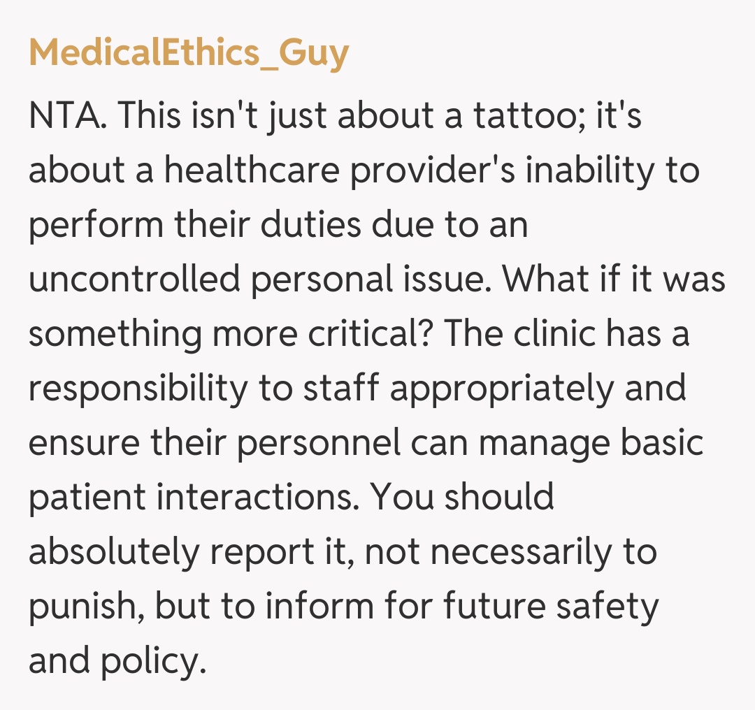 Comentariu de la MedicalEthics_Guy