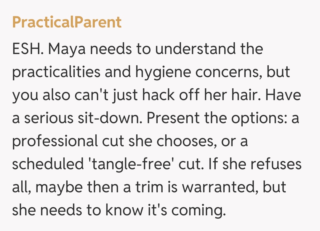 Comentariu de la PracticalParent