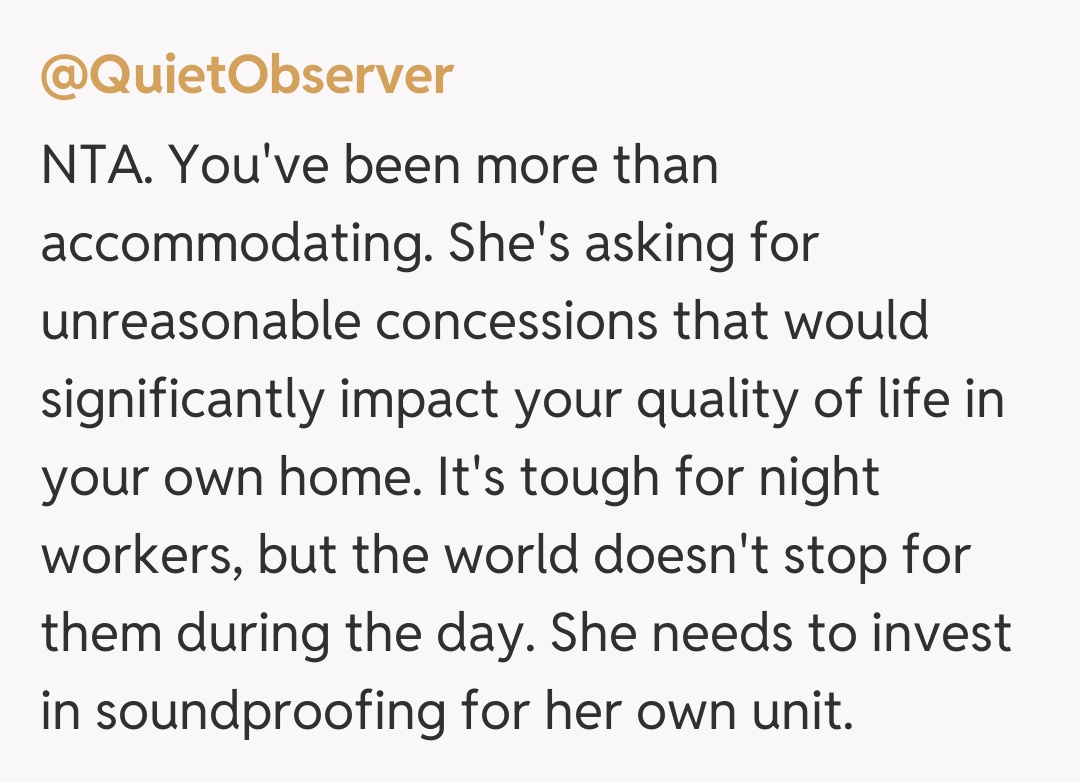 Comentariu de la @QuietObserver