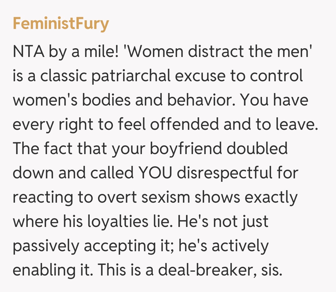 Comentariu de la FeministFury