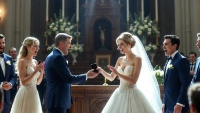 Photo of On my wedding day, I was seconds away from saying my vows when my maid of honor, Ava, suddenly stood up. She placed a shaking hand on her stomach and said loudly, “I’m pregnant with Daniel’s baby.” Three hundred guests gasped at once. The string quartet stopped playing. The photographers froze. Daniel went pale.