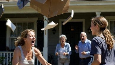 Photo of I inherited $900,000 from my grandparents while the rest of my family received nothing. Their anger grew so quickly it felt like fire spreading through dry grass. They joined forces like soldiers gathering for battle and demanded that I leave the house before Friday. My mother gave me a cold smile and said, “Some people don’t deserve nice things.” I simply smiled back and replied, “Do you think I’d ever let that happen after everything I’ve learned about this family?” Two days later, they pulled up with movers and proud smirks—only for those smiles to crumble when they saw who was waiting on the porch.