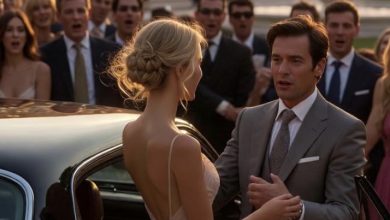 Photo of My family’s laughter shook the courtyard the second I arrived at my sister’s wedding by myself. “She couldn’t even find someone to bring!” my father shouted loudly enough for every guest to hear, and before I could respond, he shoved me straight into the fountain. I hit the freezing water, my dress soaking instantly, my hair plastered to my face. People actually applauded. But as I stood up, dripping and cold, I forced a smile and said, “Don’t forget this moment.” None of them knew what was coming next.