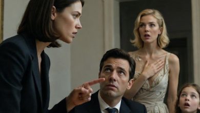 Photo of During a family dinner, my sister-in-law suddenly rose from her chair, pointed straight at me, and accused me of betraying my husband. Then she turned toward my seven-year-old daughter and said something that left the entire table frozen. My husband didn’t act the way anyone expected him to. What he did next made every single person in that room regret their words…