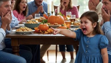 Photo of “Everyone Froze When My Daughter Threw the Turkey on the Floor… and Her Reason Changed Everything”