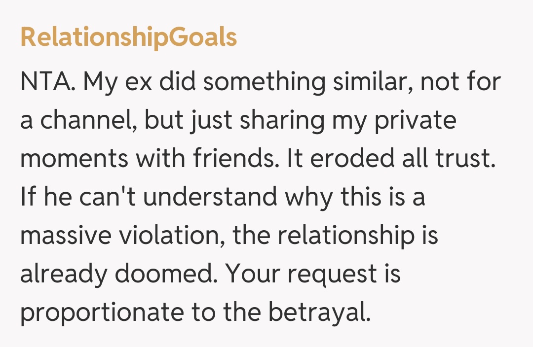 Comentariu de la RelationshipGoals