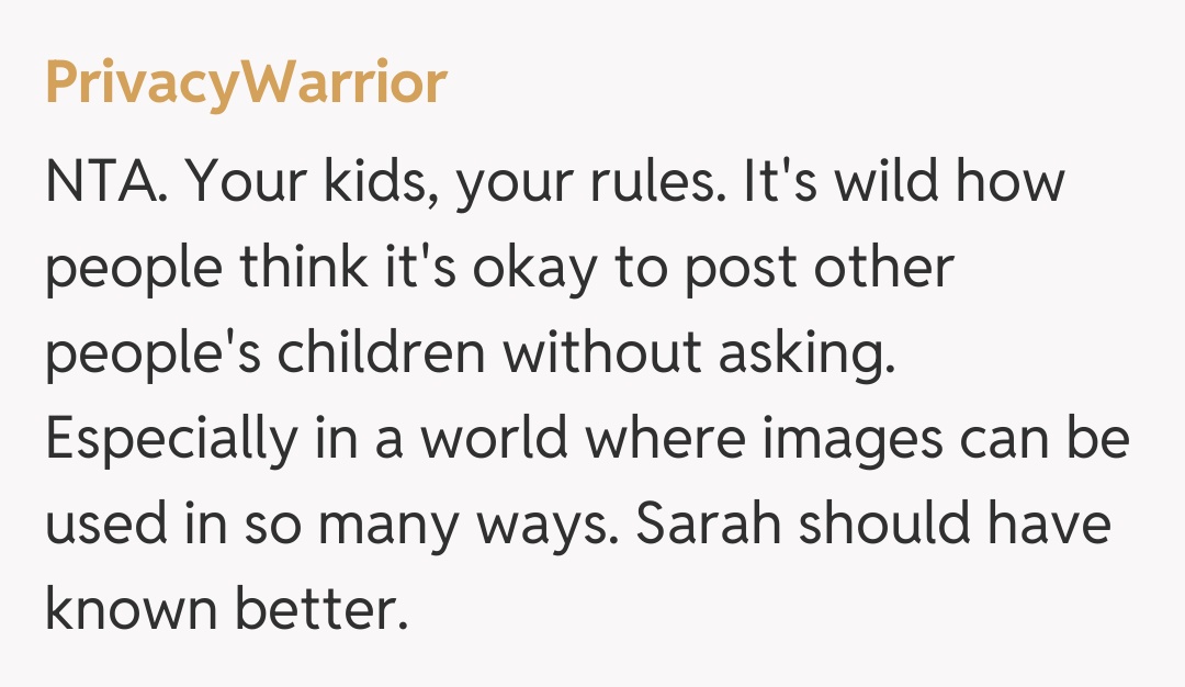 Comentariu de la PrivacyWarrior