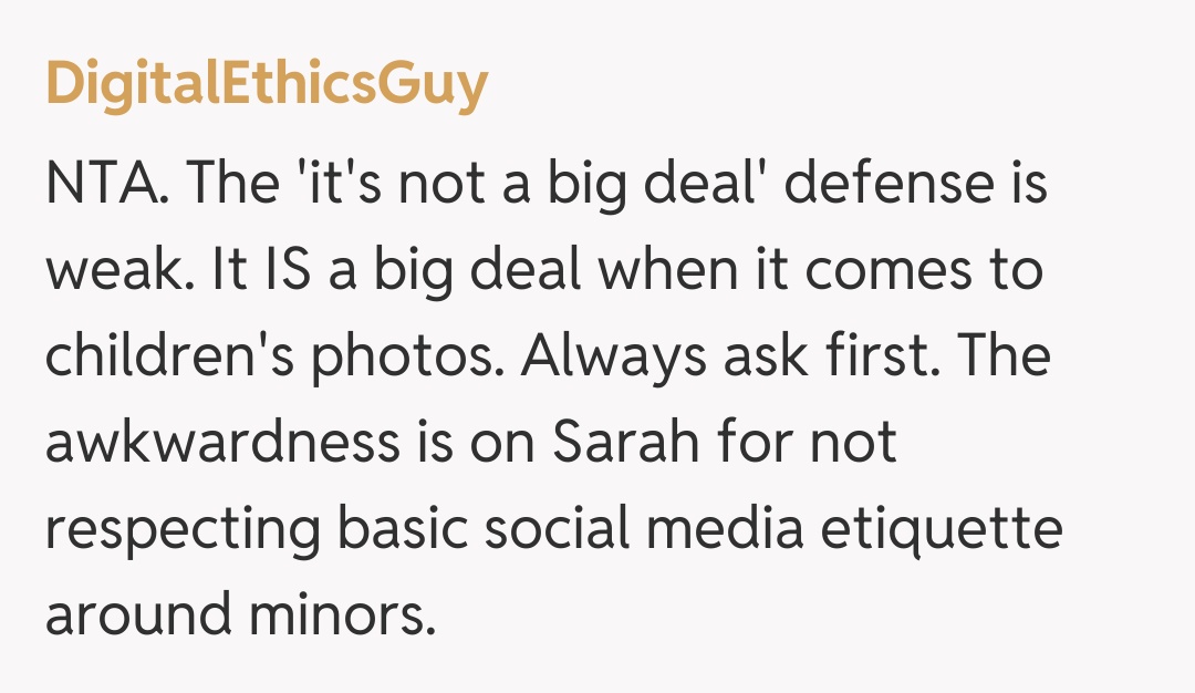 Comentariu de la DigitalEthicsGuy