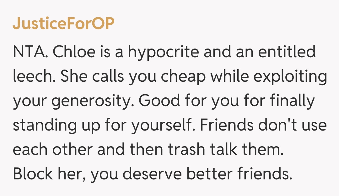 Comentariu de la JusticeForOP