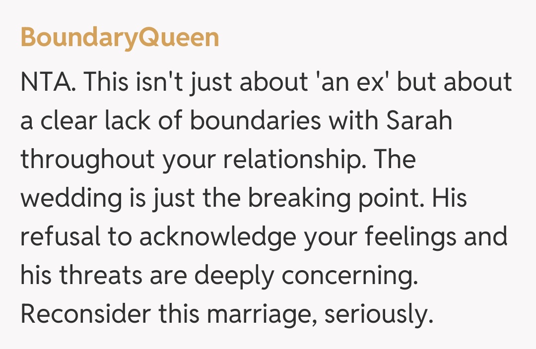 Comentariu de la BoundaryQueen