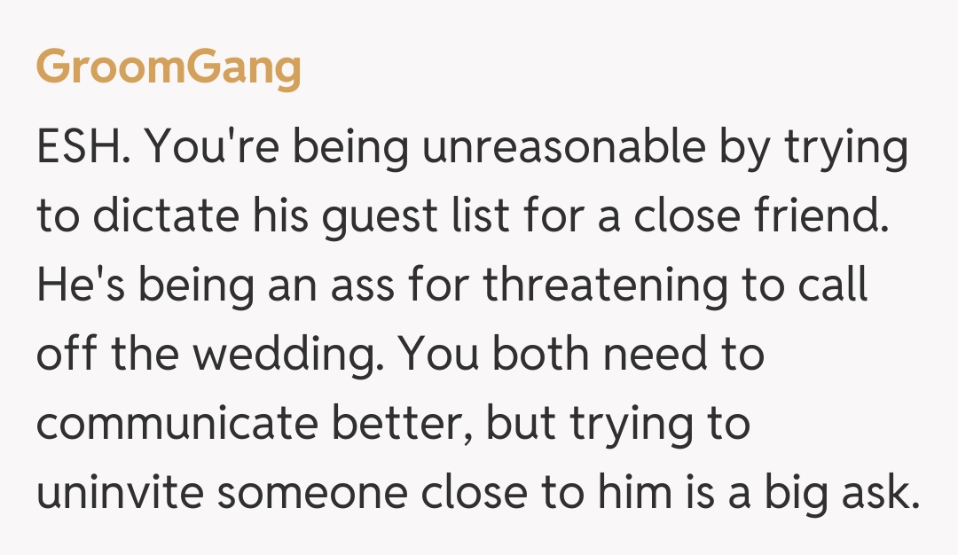 Comentariu de la GroomGang