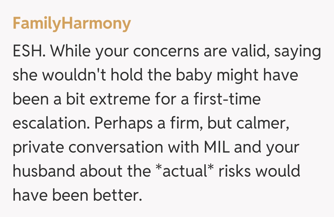 Comentariu de la FamilyHarmony