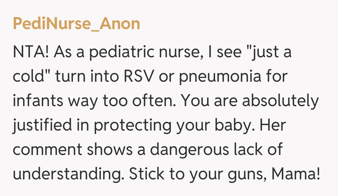 Comentariu de la PediNurse_Anon