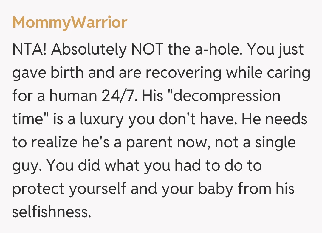 Comentariu de la MommyWarrior
