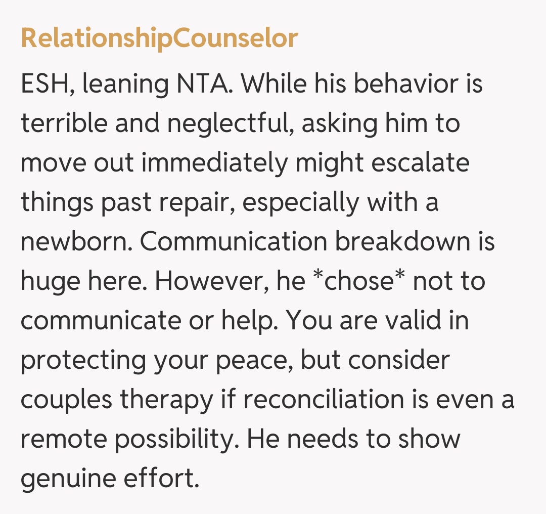 Comentariu de la RelationshipCounselor