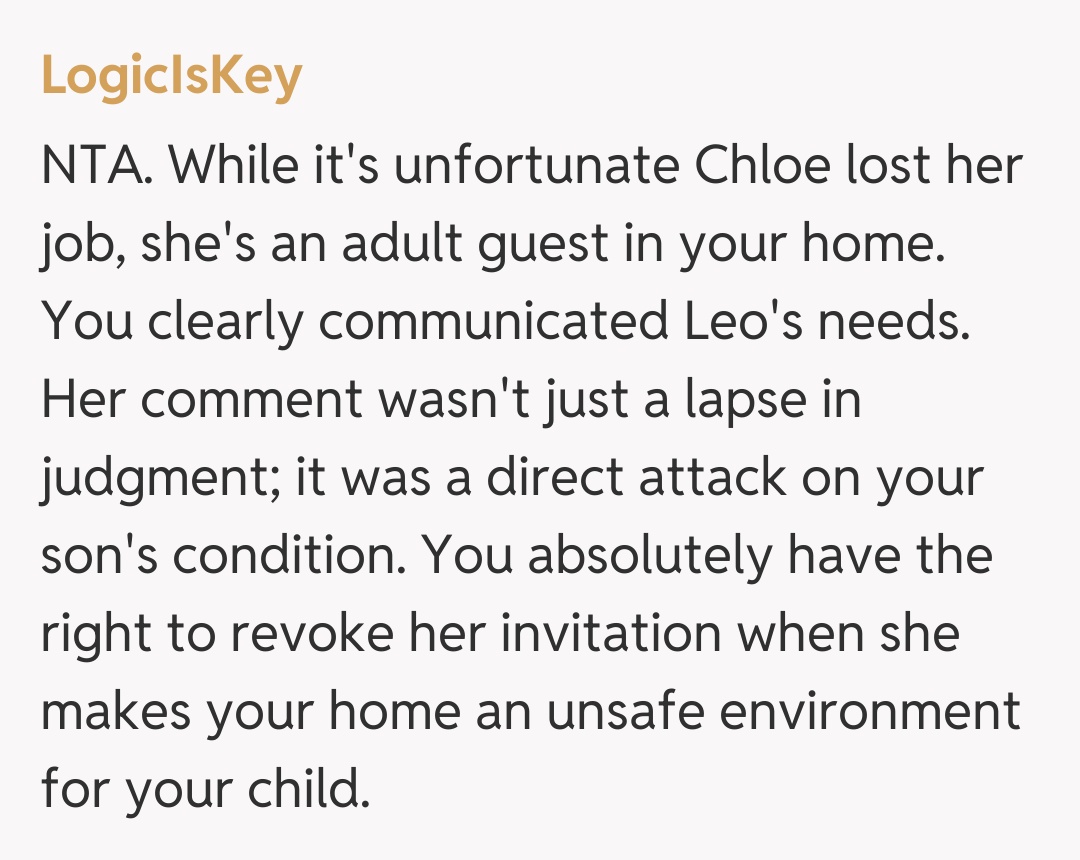 Comentariu de la LogicIsKey