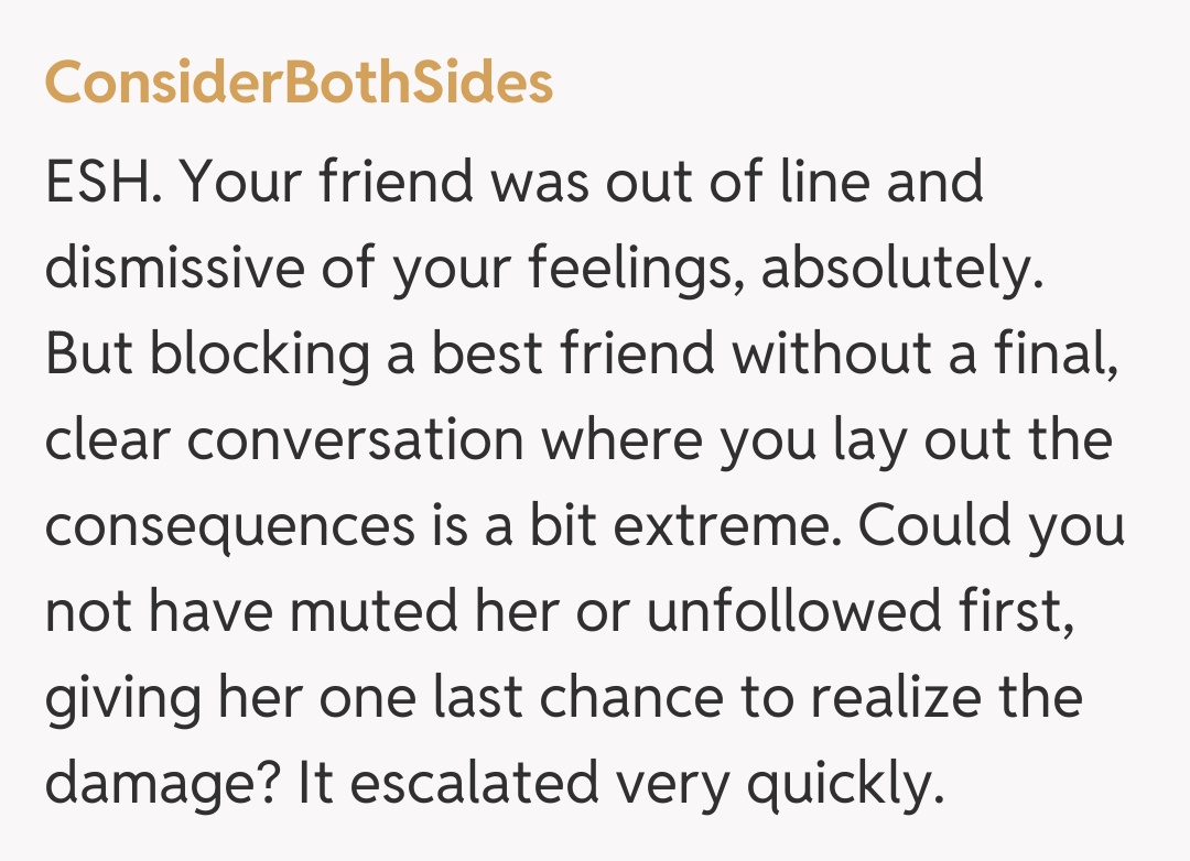 Comentariu de la ConsiderBothSides