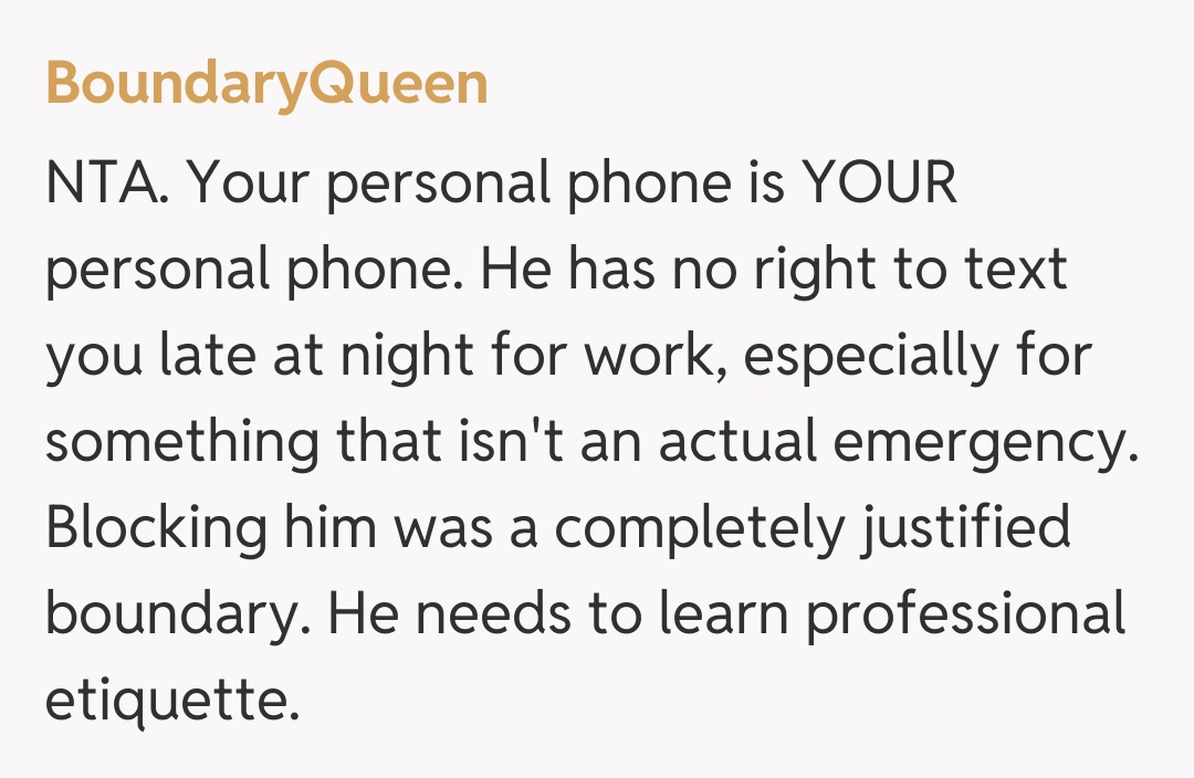 Comentariu de la BoundaryQueen