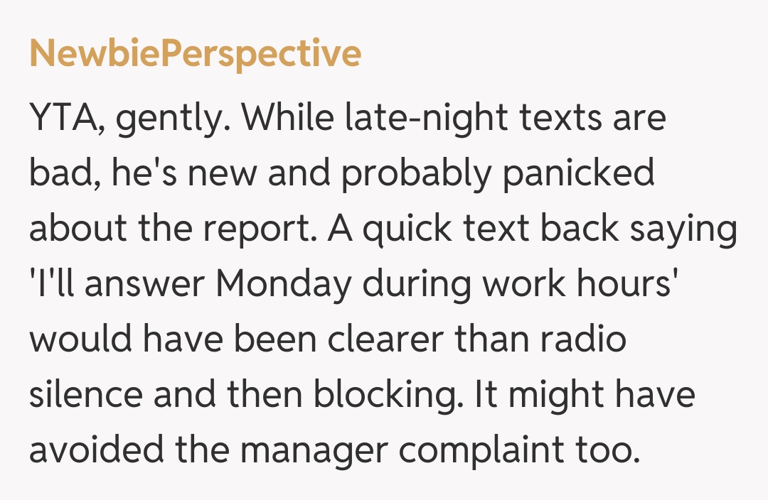 Comentariu de la NewbiePerspective