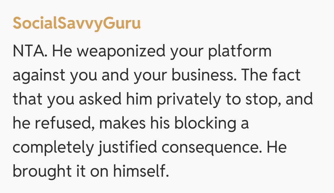 Comentariu de la SocialSavvyGuru