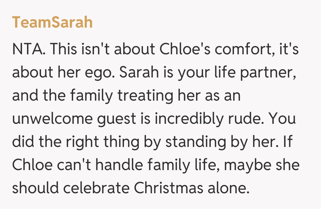 Comentariu de la TeamSarah