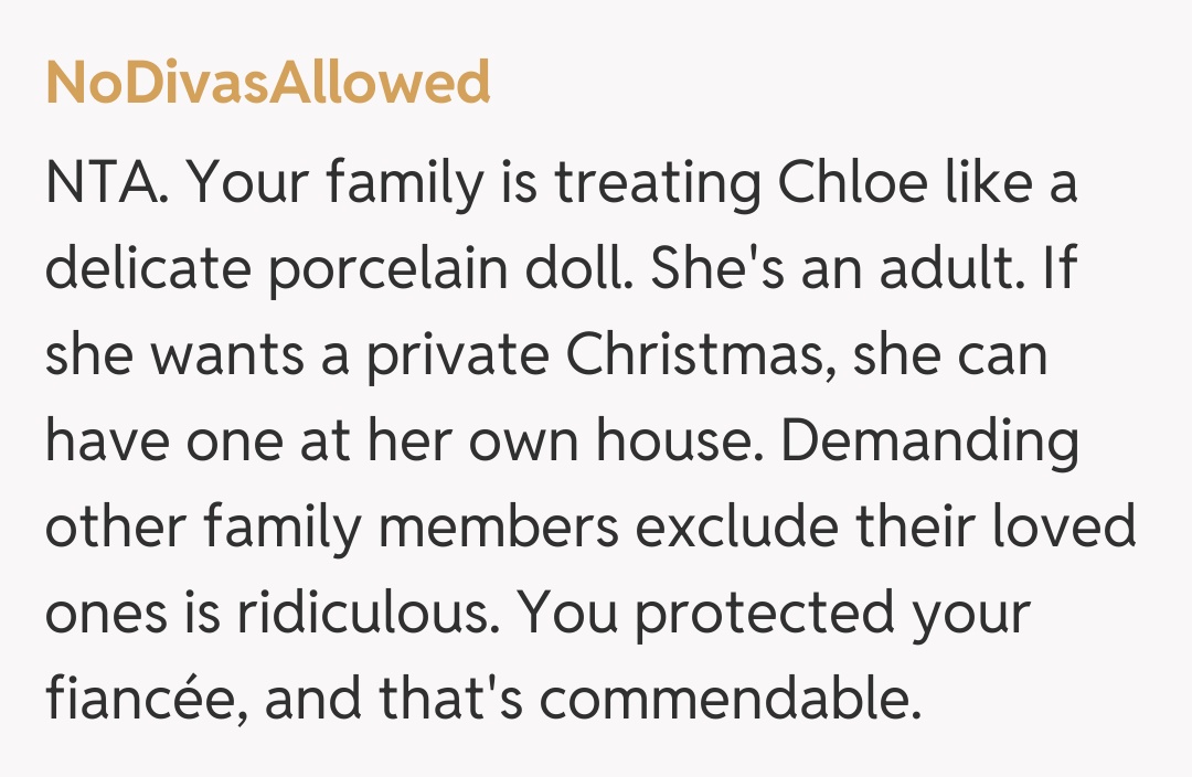 Comentariu de la NoDivasAllowed