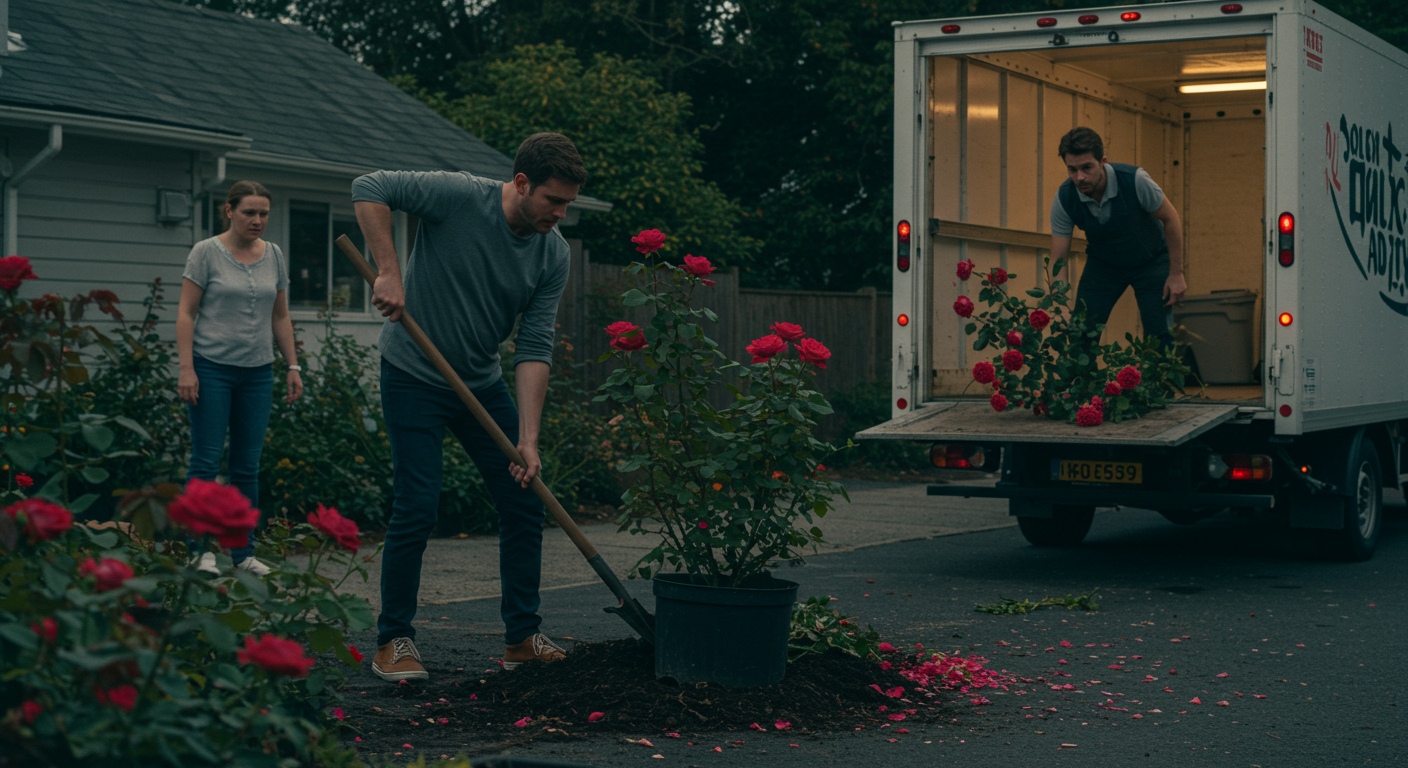 AITA for bringing my garden with me when i moved?