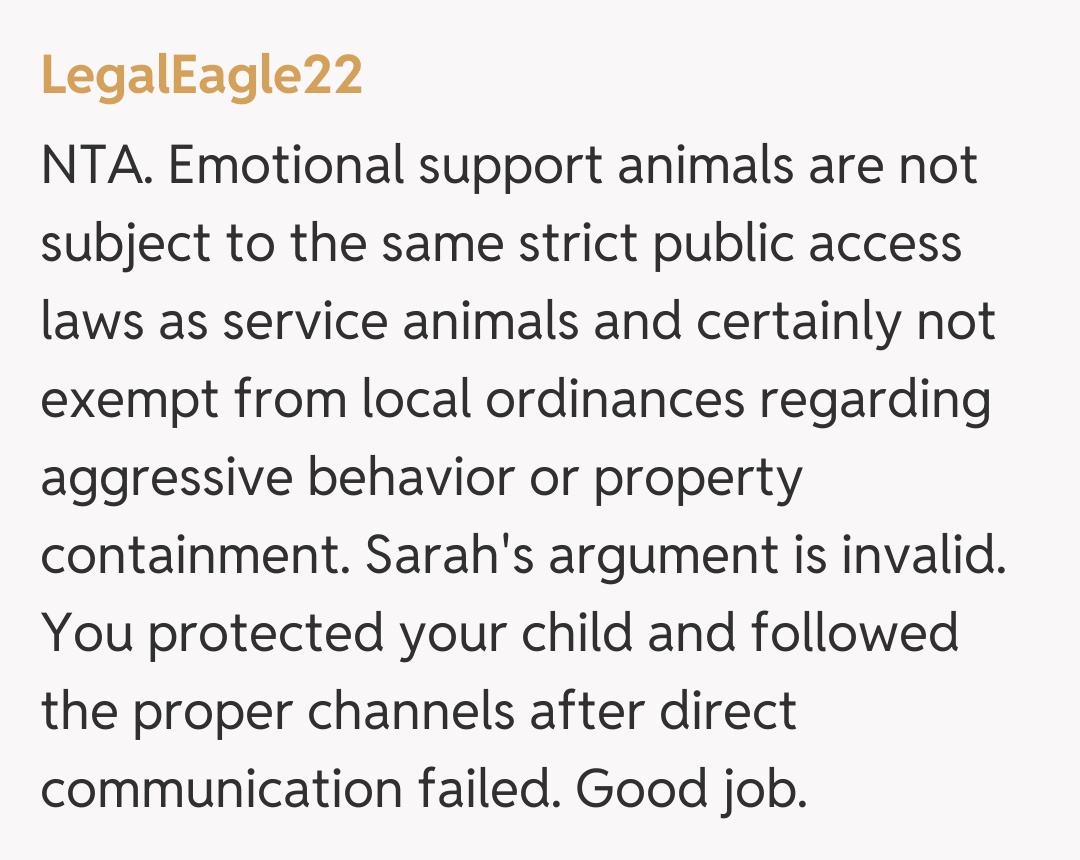 Comentariu de la LegalEagle22