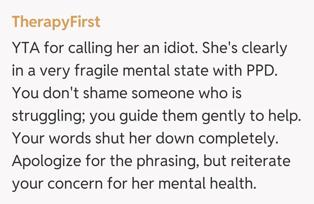 Comentariu de la TherapyFirst