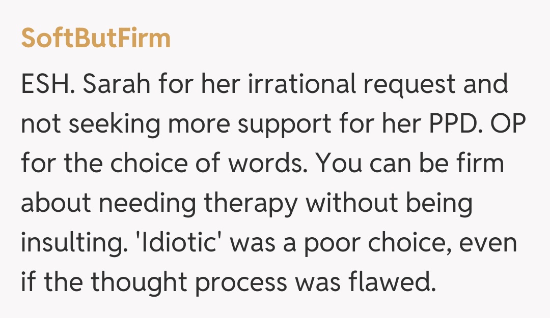 Comentariu de la SoftButFirm