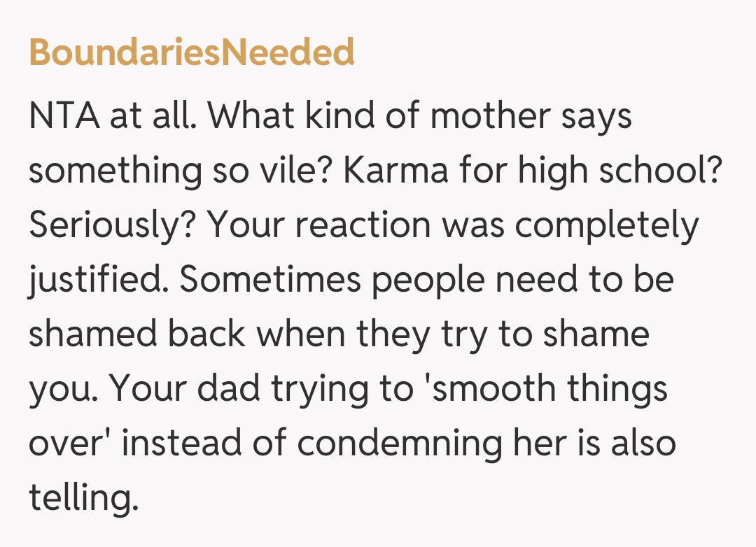 Comentariu de la BoundariesNeeded