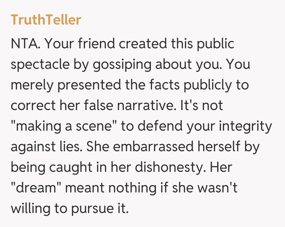 Comentariu de la TruthTeller