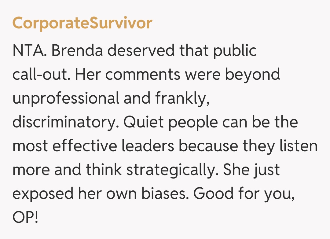 Comentariu de la CorporateSurvivor