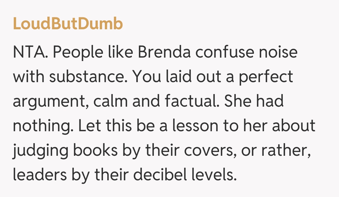 Comentariu de la LoudButDumb