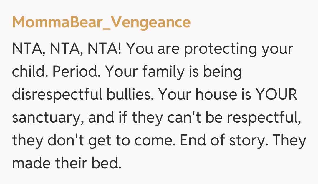 Comentariu de la MommaBear_Vengeance