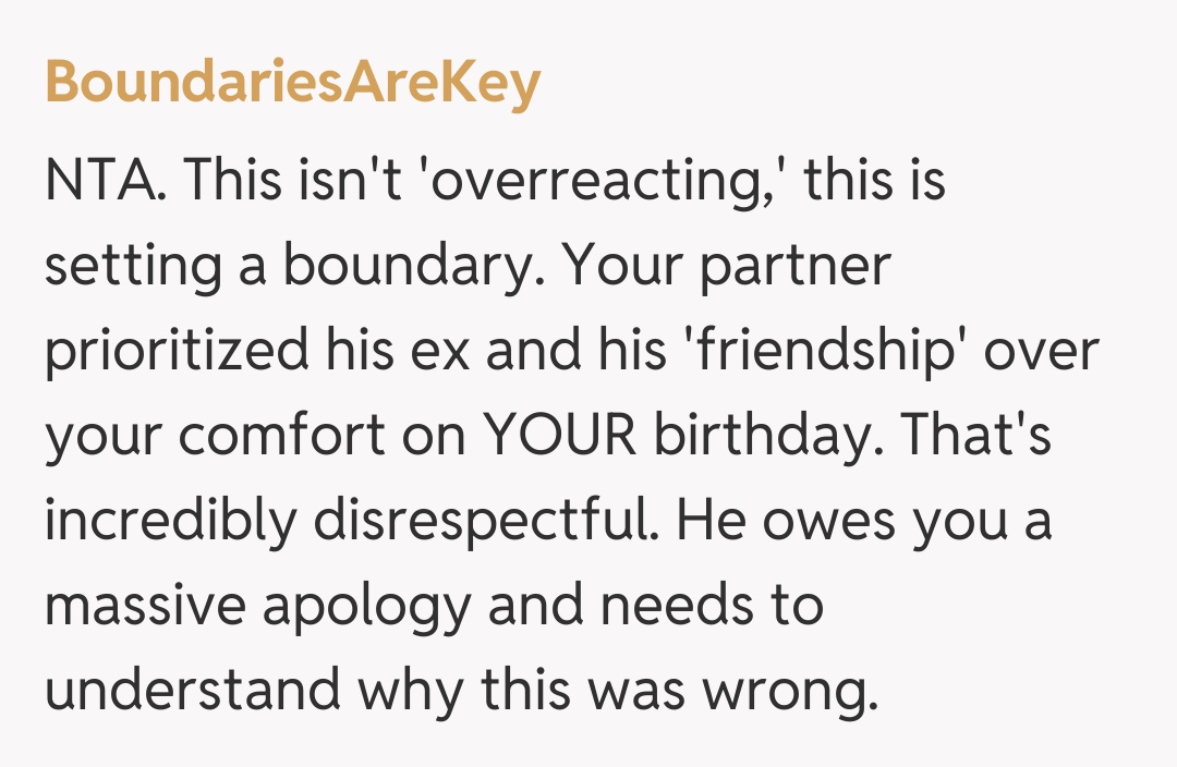 Comentariu de la BoundariesAreKey