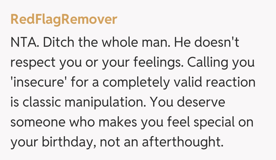 Comentariu de la RedFlagRemover