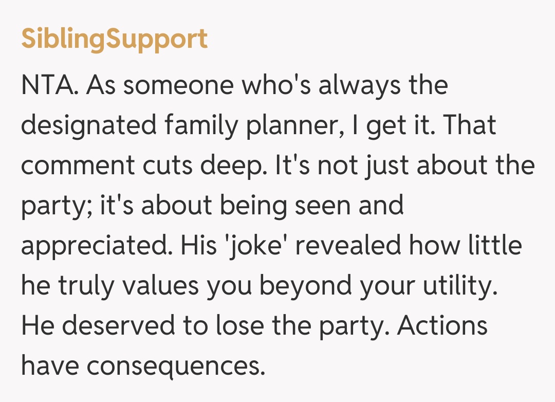 Comentariu de la SiblingSupport