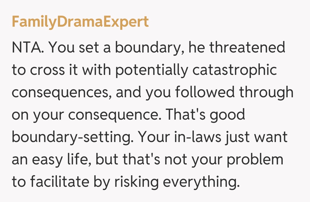 Comentariu de la FamilyDramaExpert