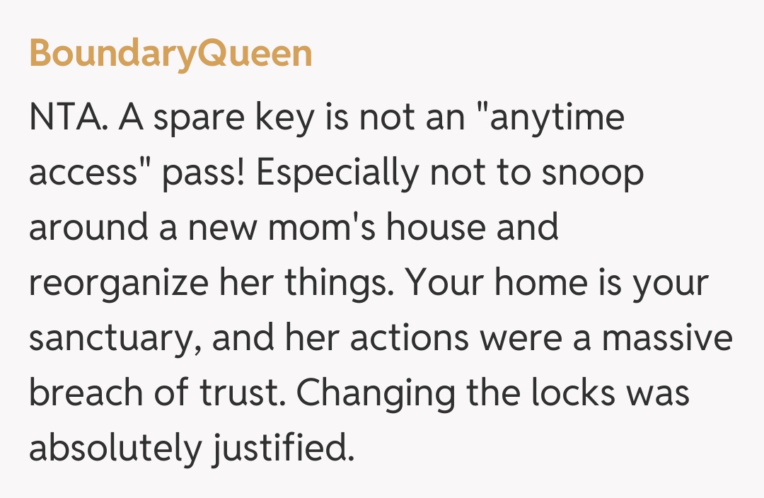 Comentariu de la BoundaryQueen